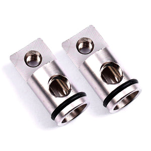 LEIGESAUDIO Copper 4 8 10 AWG Gauge 60Amp Wire Inline Mini ANL Amplifier Fuse Holder-2 Pack
